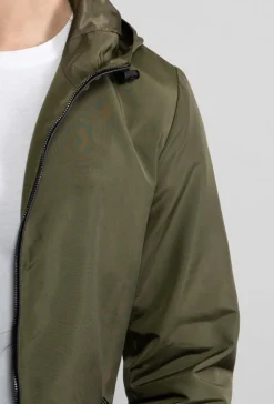 Veste coupe vent longue coupe oversize
