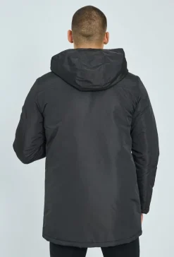 Veste coupe-vent doublée à capuche imperméable