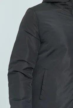 Veste coupe-vent doublée à capuche imperméable