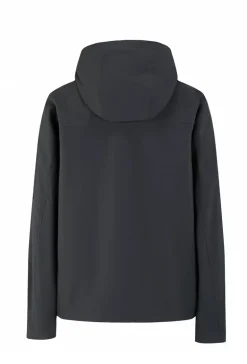 Veste courte à capuche réglable avec ficelle
