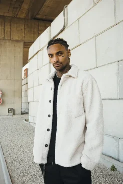 Veste effet peau de mouton