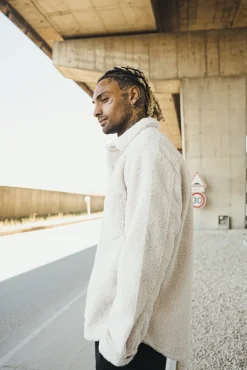 Veste effet peau de mouton