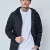 Veste imperméable à capuche