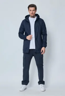 Veste imperméable à capuche