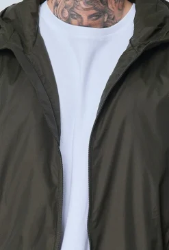 Veste imperméable à capuche