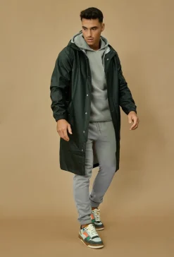 Veste imperméable longue