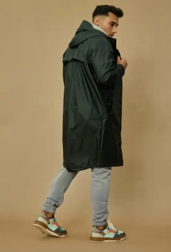 Veste imperméable longue