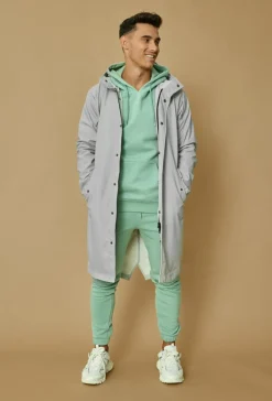 Veste imperméable longue