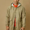 Veste imperméable milongue à capuche