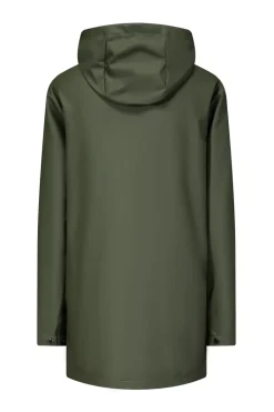 Veste imperméable milongue à capuche