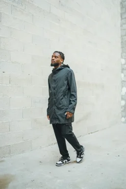 Veste mi-longue