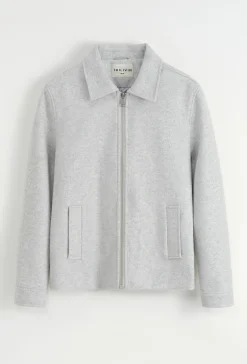 Veste mi-saison zippé col chemise