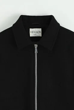 Veste mi-saison zippé col chemise