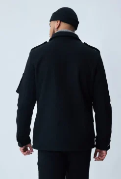 Veste officier à poches multiples