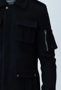 Veste officier à poches multiples