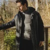 Veste parka milongue à capuche