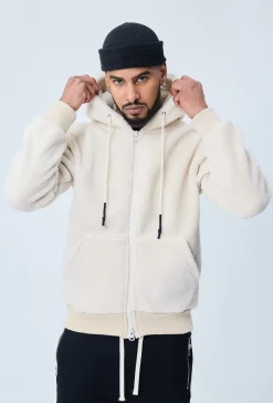 Veste polaire zipée
