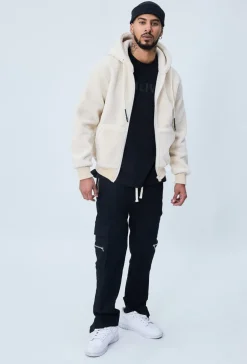 Veste polaire zipée
