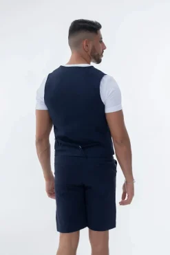Veste sans manche col en v
