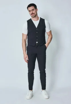Veste sans manche col en v