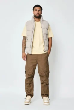 Veste sans manches matelassé