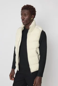 Veste sans manches matelassé