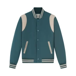 Veste style bombers bi couleur