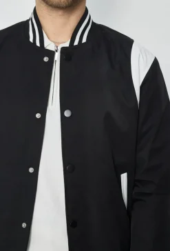 Veste style bombers bi couleur