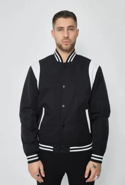 Veste style bombers bi couleur