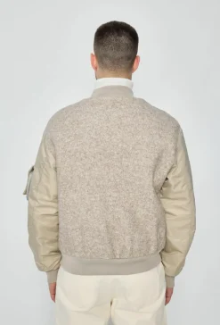 Veste style teddy