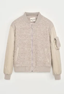 Veste style teddy