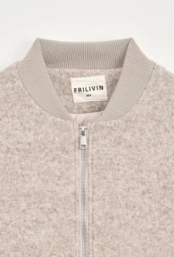 Veste style teddy
