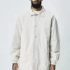 Veste surchemise toile