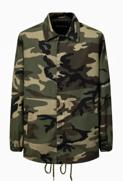 Veste surchemise toile