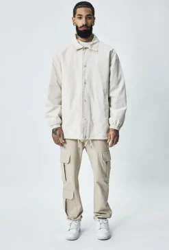 Veste surchemise toile