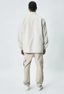 Veste surchemise toile