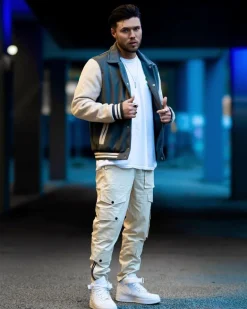 Veste teddy avec col à revers