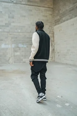 Veste teddy avec col à revers