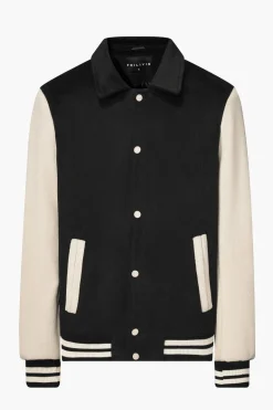 Veste teddy avec col à revers