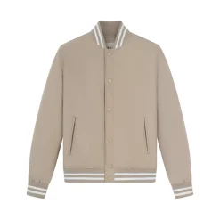 Veste teddy bi couleur