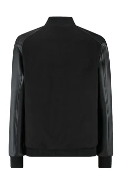Veste teddy bimatiere uni
