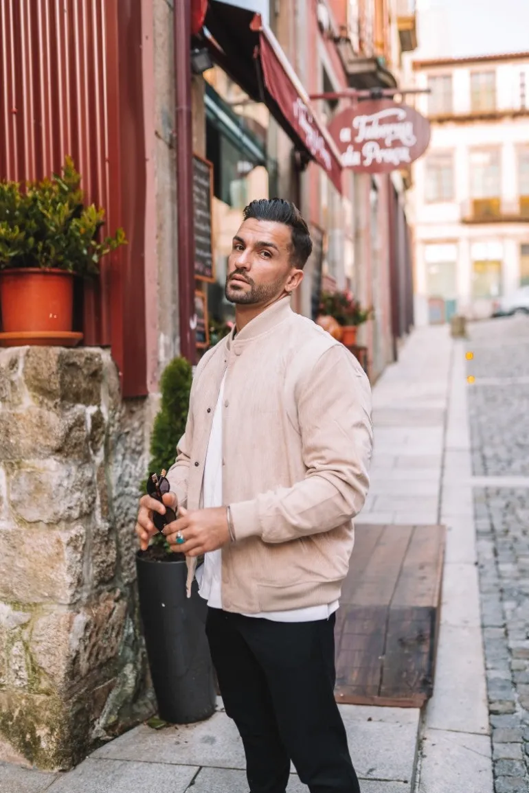 Veste teddy cotelé