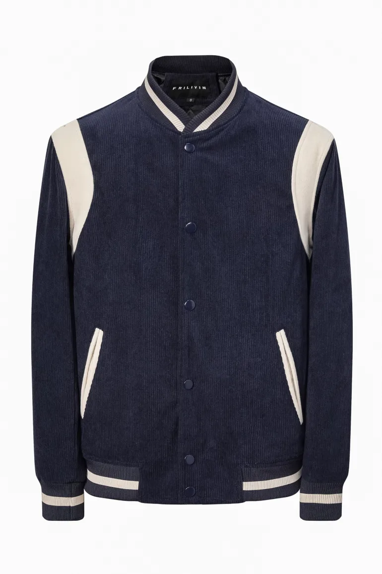 Veste teddy cotelé