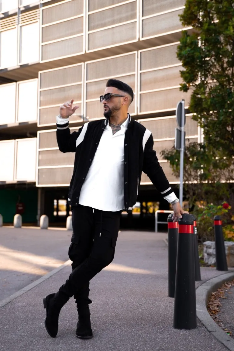 Veste teddy cotelé
