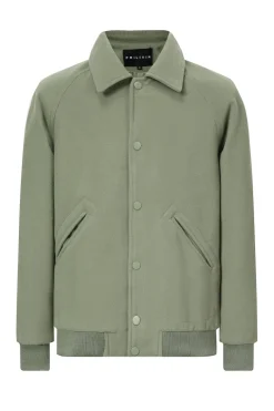 Veste teddy maille à col chemise