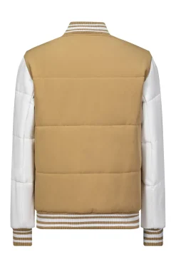 Veste teddy matelassée