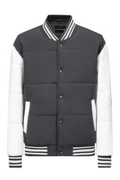 Veste teddy matelassée