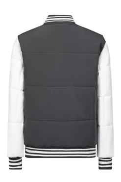 Veste teddy matelassée