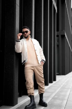 Veste teddy oversize