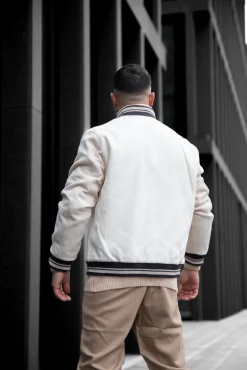 Veste teddy oversize
